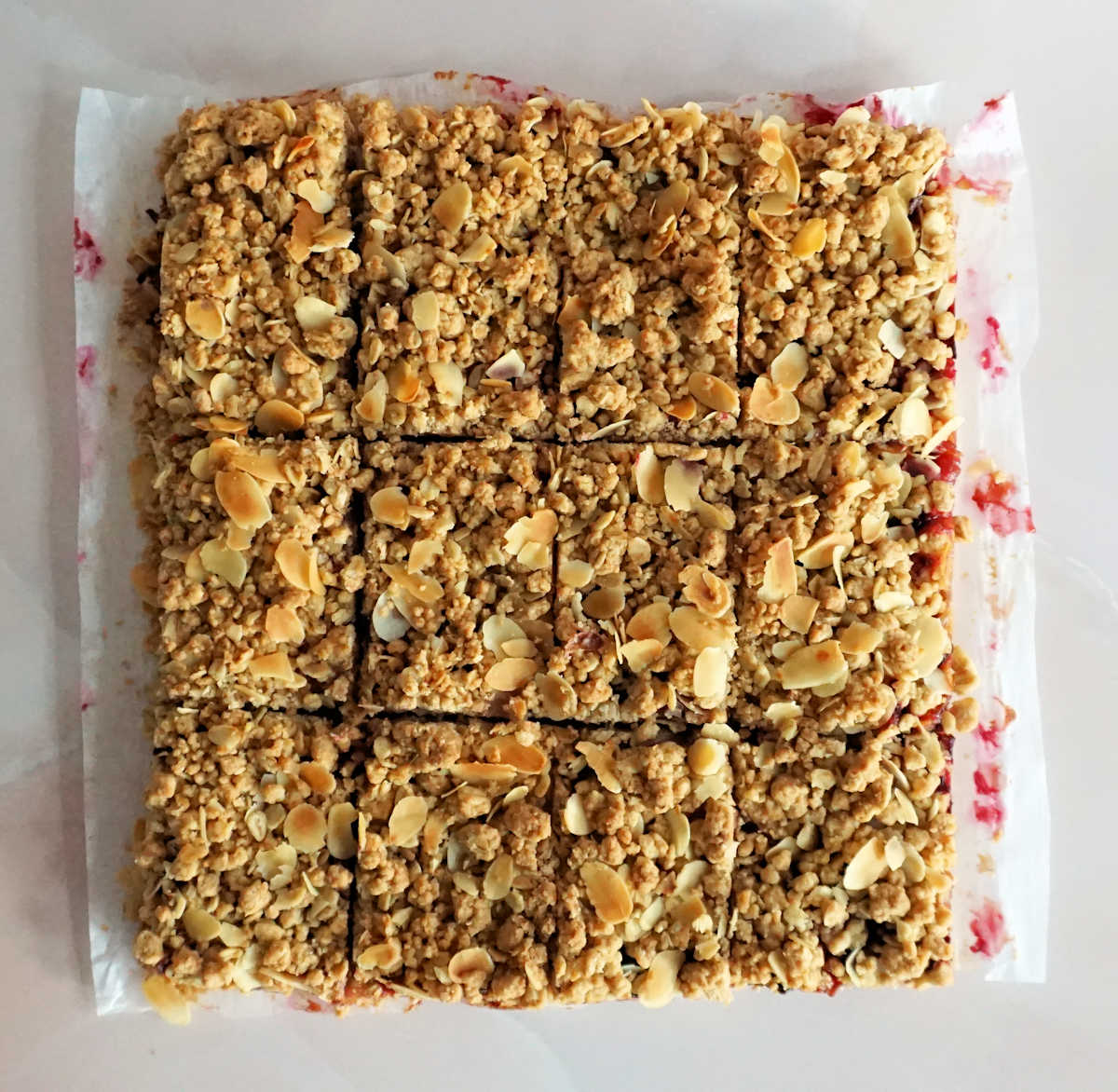 Plum Crumble Breakfast Bars Recipe Cuisine Fiend
